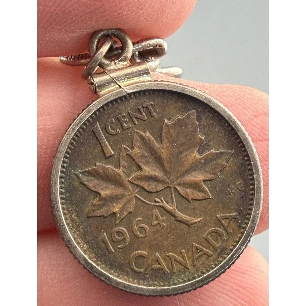 Vintage Canadian Sterling Charm Bracelet with Vintage Charms